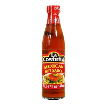 Original Mexican Hot Sauce by La Cost - 4.7oz Bottle (Pack of 6) - Authentic Spicy Flavor for Tacos, Burritos & Mexican Cuisine