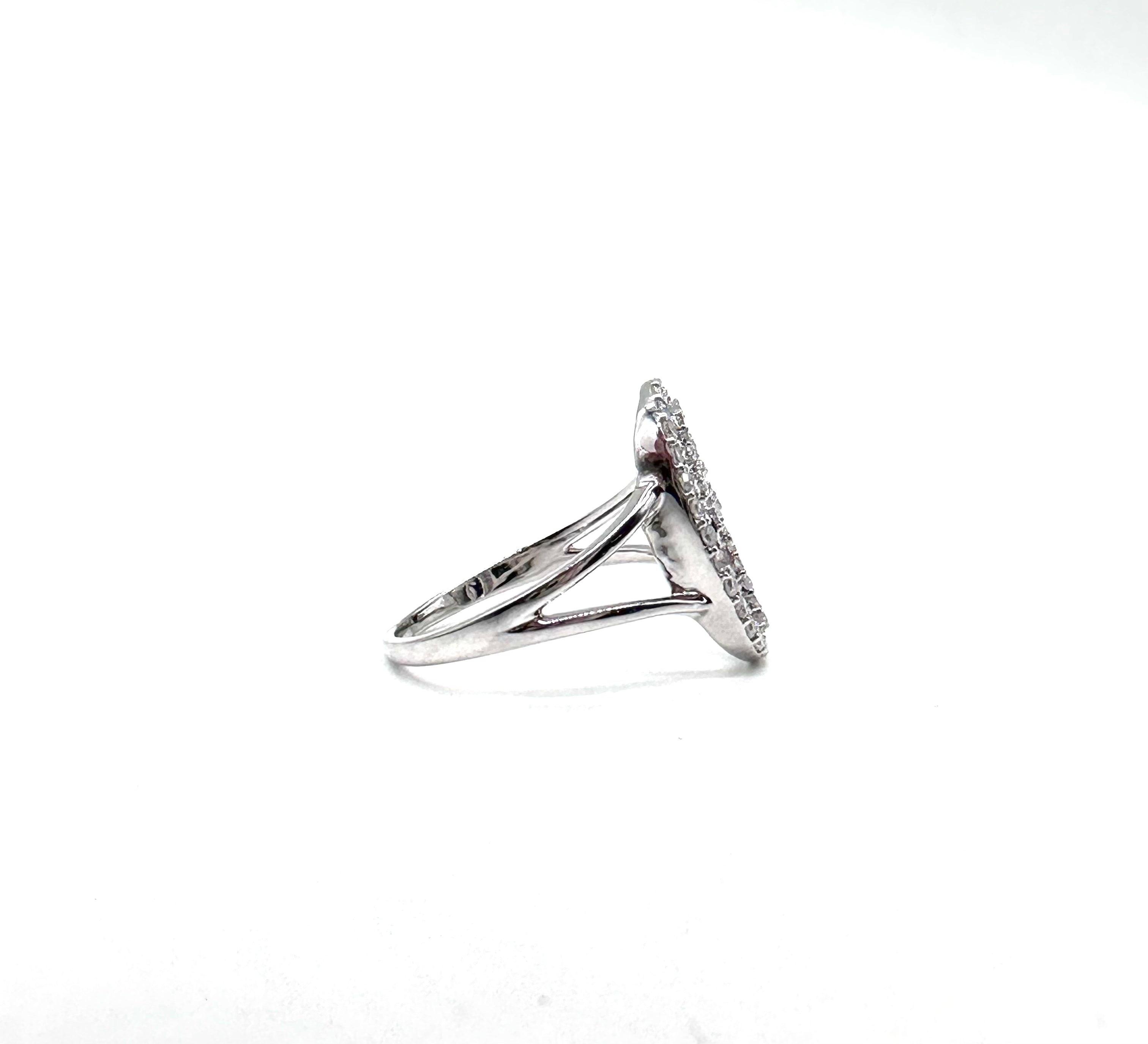 Palm Tree Diamond Ring for Women - 14K Gold or Sterling Silver Tropical Beach Jewelry - Perfect for Vacation, Summer Parties & Beach Weddings