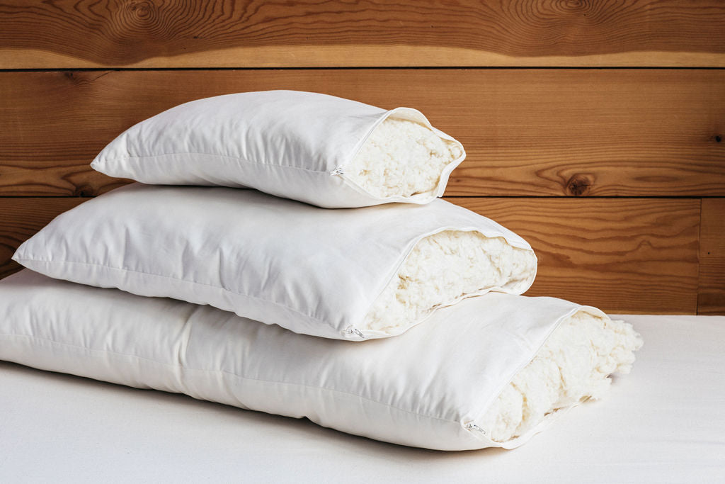 Premium Wooly Down Pillow - Hypoallergenic & Ultra Soft for Side Sleepers - Perfect for Bedroom, Guest Room & Travel Use