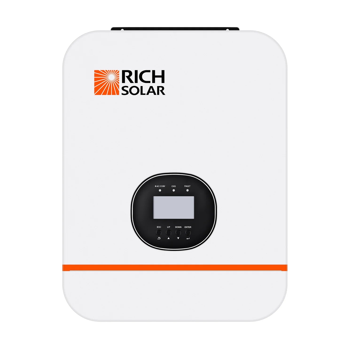 Rich Solar 3000 Watt (3kW) 48V Off-Grid Hybrid Solar Inverter for Home, RV & Cabin - Pure Sine Wave Power Converter with MPPT Charge Controller | Ideal for Solar Panel Systems, Emergency Backup & Remote Power