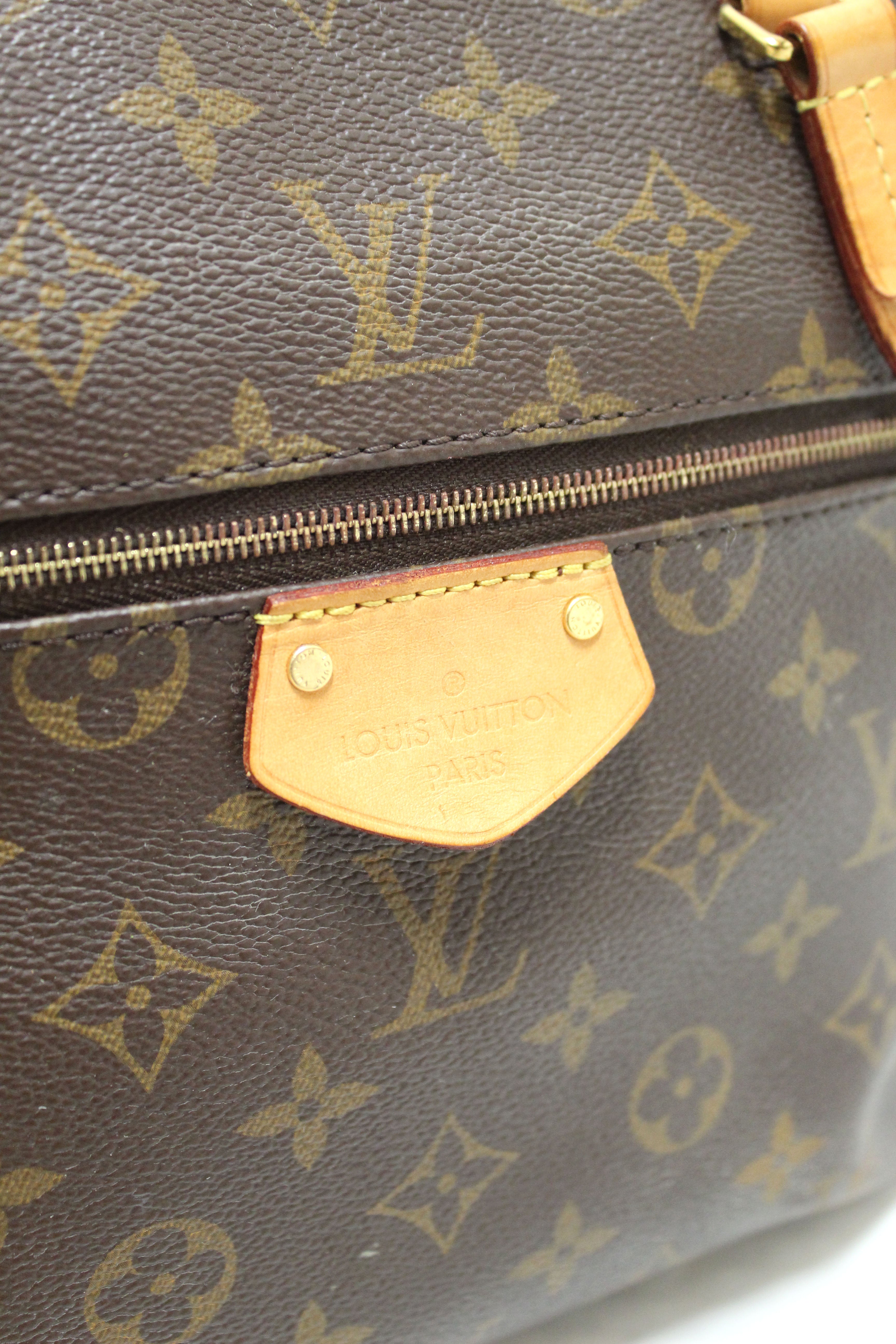 Authentic Louis Vuitton Classic Monogram Canvas Iena PM Shoulder Tote Bag for Women - Luxury Designer Handbag for Work, Travel & Everyday Use