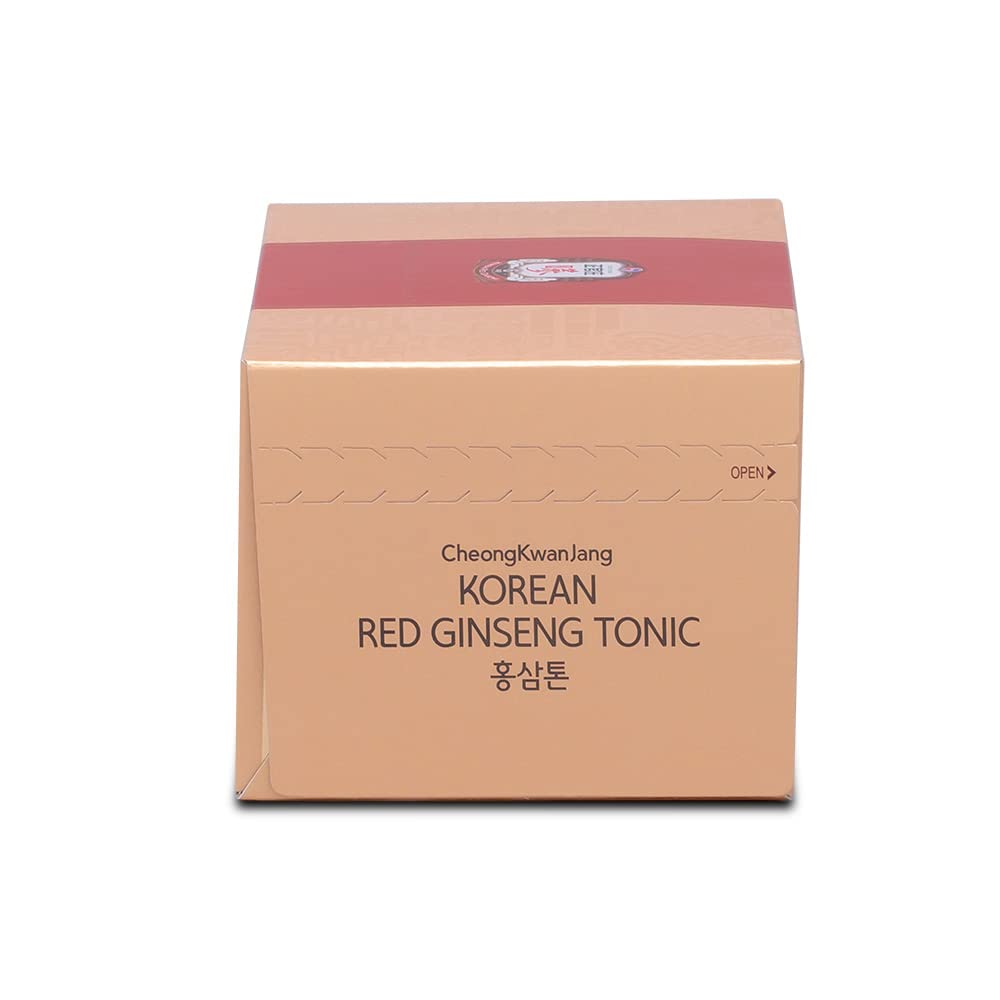 Premium Korean Red Ginseng Tonic Pouch (Mild) - 6-Year Aged Extract with 10 Herbal Blend for Immune Support & Energy Boost - Ideal for Daily Wellness & Stress Relief