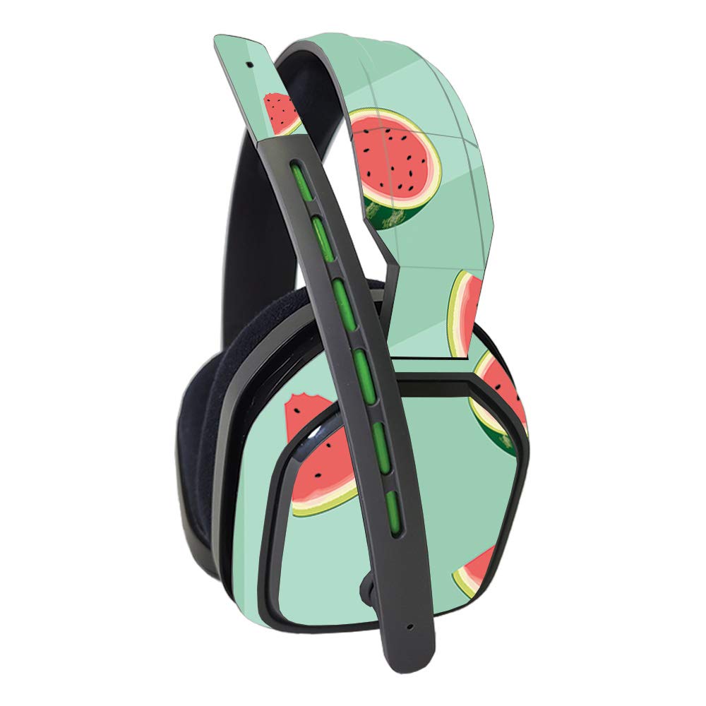 MightySkins Vinyl Decal Wrap Cover for Astro A10 Gaming Headset - Watermelon Patch Design | Protective & Durable Skin | Easy to Apply & Remove | Made in USA | Perfect for Gamers & Streamers