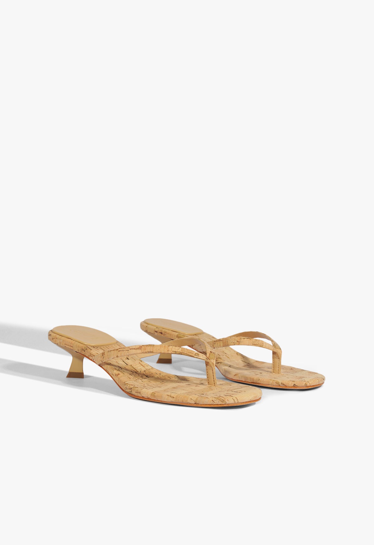 Carolyn Cork Sandal - Low Heel Height (S25) - Women's Comfortable Summer Sandals for Beach, Vacation & Casual Wear - Style S2220600010010
