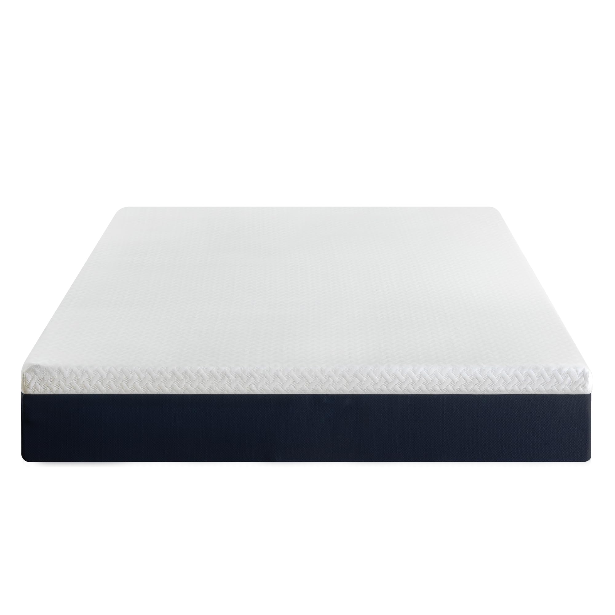 ZINUS 10 Inch Cooling Comfort Hybrid Mattress - King Size, Fiberglass Free, Medium Firm Support with Motion Isolation | CertiPUR-US Certified Foams & Breathable Fabric | Bed in a Box for Master Bedroom, Guest Room & Apartment Sleeping