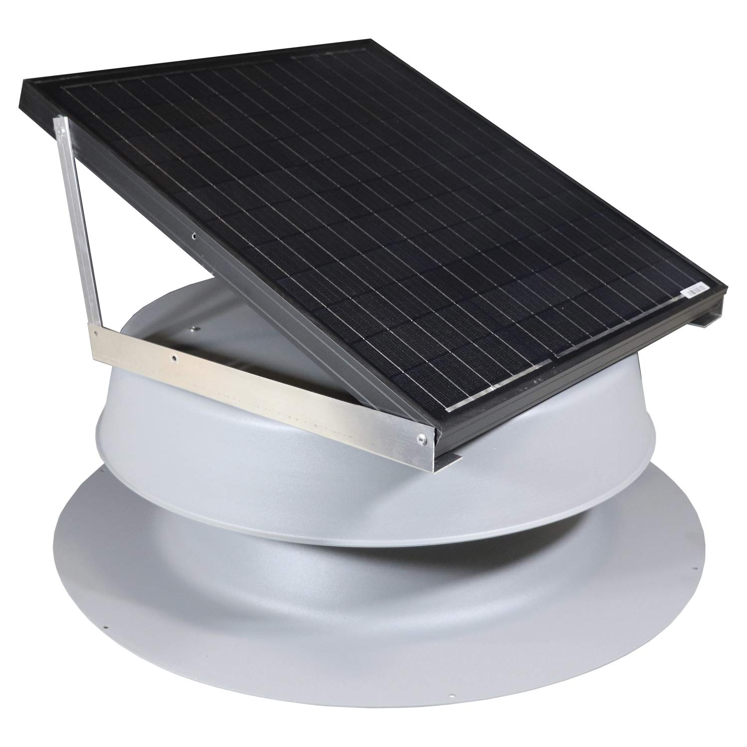 48-Watt Solar Attic Fan by Natural Light - Energy Efficient Roof Ventilation for Home Cooling & Moisture Control - Perfect for Hot Climates & Energy Savings