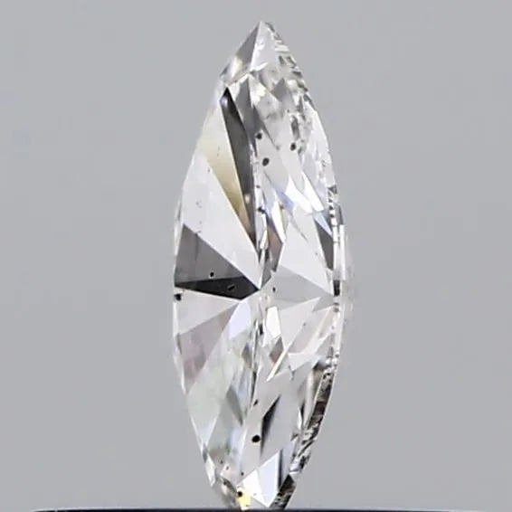 0.22 Carat Marquise Cut Diamond - Elegant Solitaire Ring for Engagement & Wedding Jewelry Gifts
