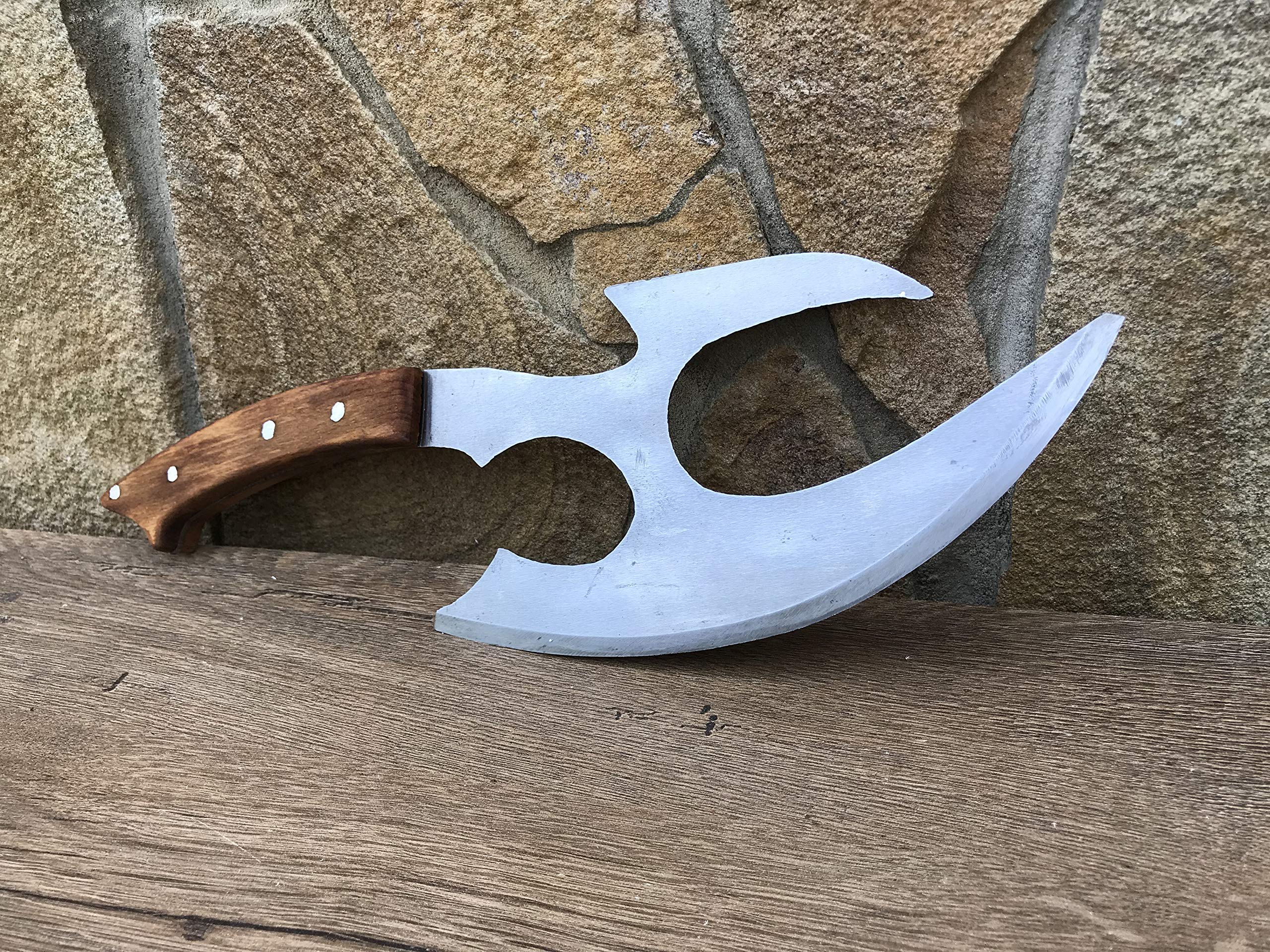 Premium Viking Knife & Axe Set - Kitchen Knife, Culinary Knife, BBQ Knife, Iron Gifts for Men - Perfect for Outdoor Cooking, Camping, and Manly Culinary Adventures