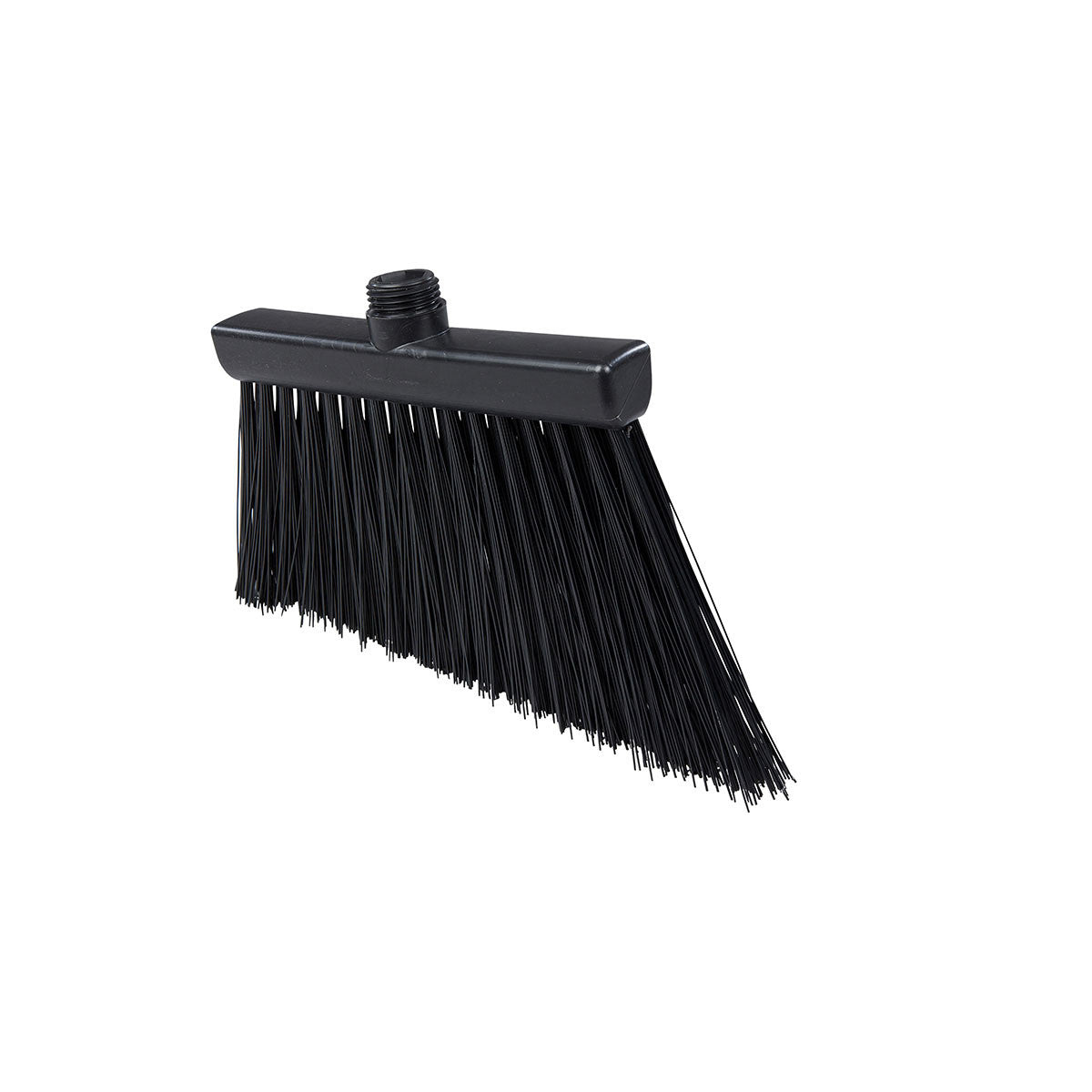 FBK 12 Upright Angled Sweeper Broom - Heavy Duty Indoor/Outdoor Cleaning Tool for Floors, Sidewalks & Garages (1 Pack)