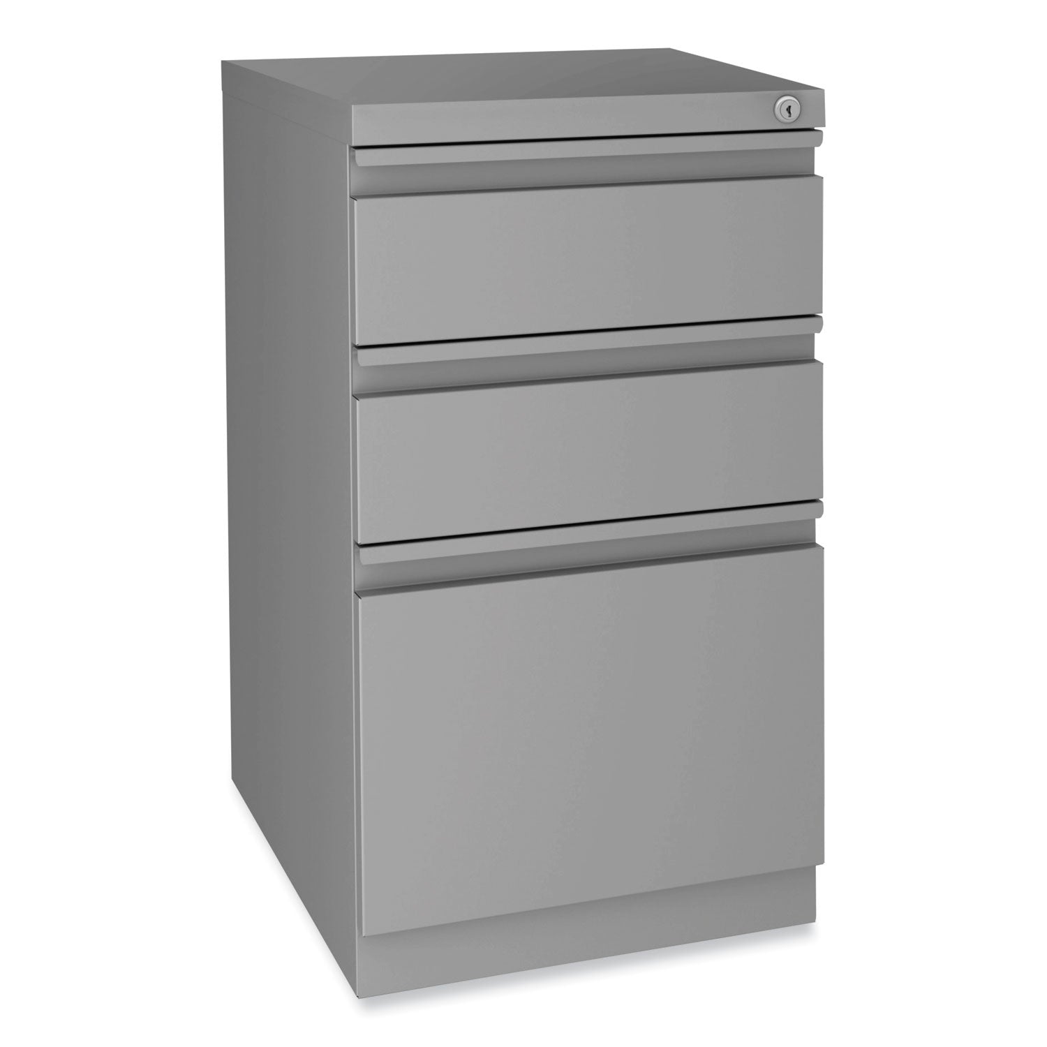 Alera® Modern Teacher Series Left Side Pedestal Desk with Box/Box/File Storage - 60