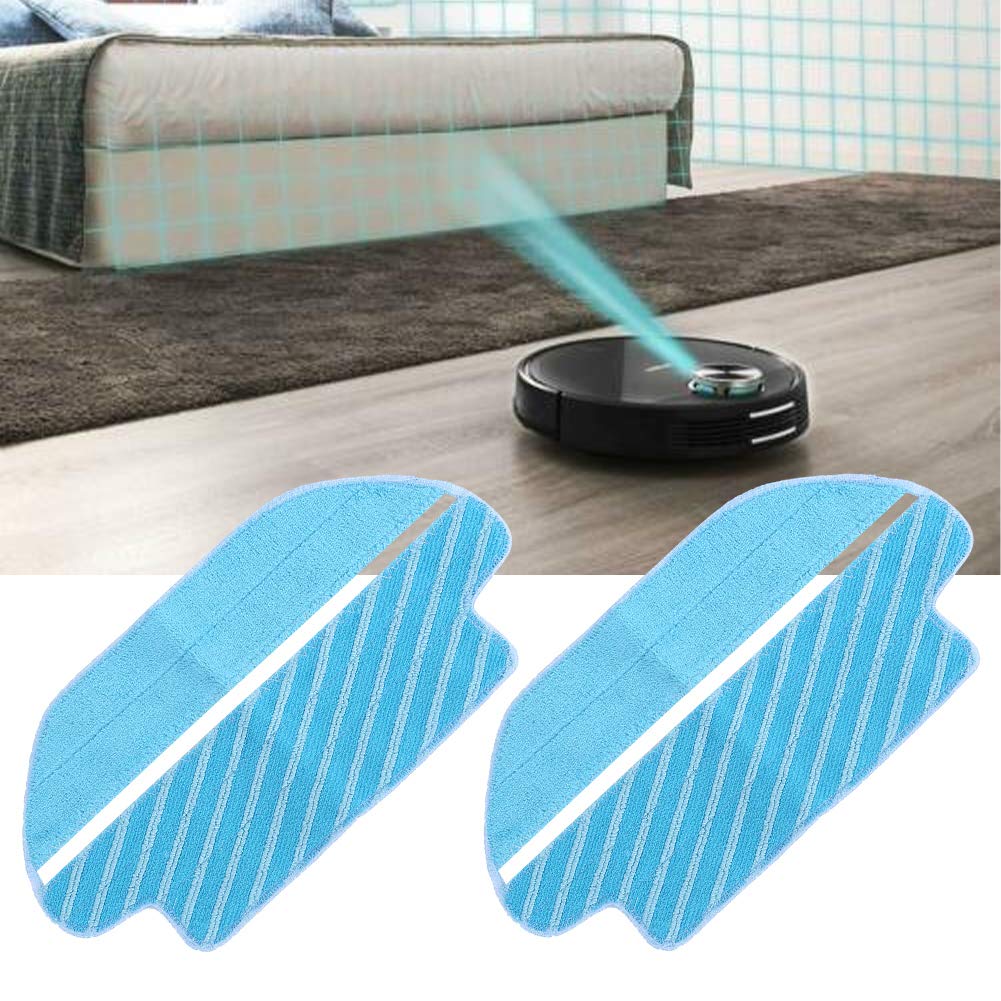 3490 Robotic Vacuum Cleaner Replacement Pads - Washable Mop Cloth Pads for Hardwood Floors & Carpets | Perfect for Pet Hair, Dust & Stubborn Stains | Compatible with 3490 Model Robot Vacuum