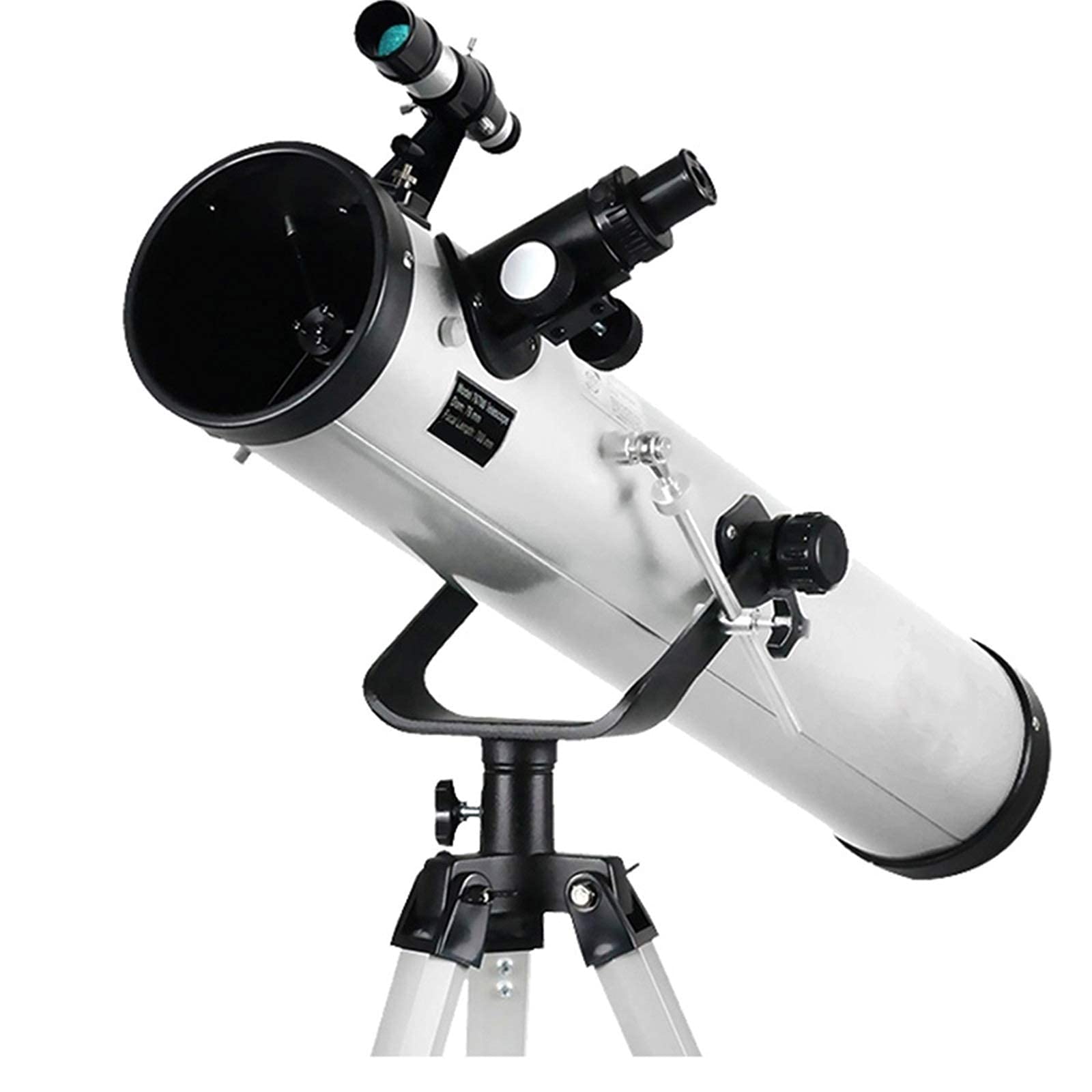 CCKUHN 125mm Aperture Reflecting Telescope for Astronomy - Perfect Telescope for Kids & Beginners with Adjustable Tripod & 5X24 Finder | Ideal for Stargazing, Moon Observation & Outdoor Exploration