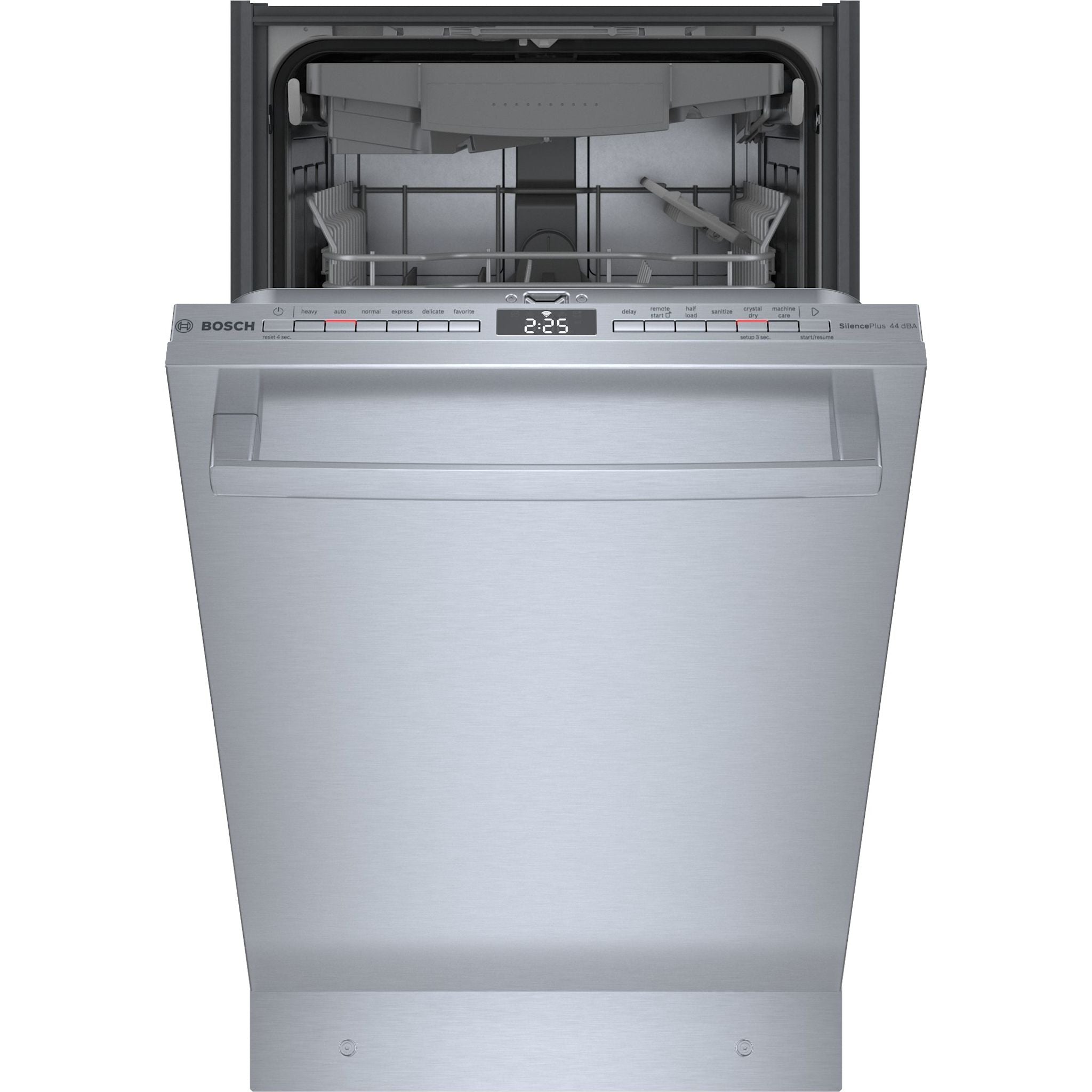 Bosch 800 Series SPX68C75UC Stainless Steel Built-In Dishwasher - Energy Star Certified, Ultra-Quiet 44 dBA, 16 Place Settings - Perfect for Large Families & Open-Concept Kitchens