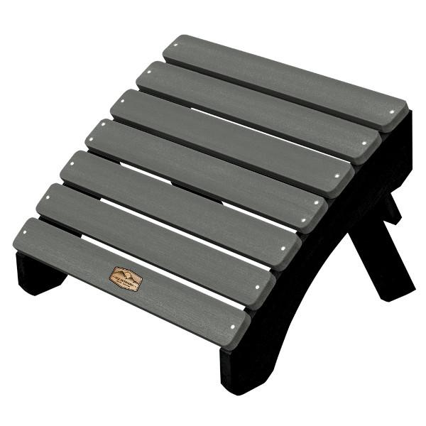 Mountain Bluff Essential Folding Ottoman - Portable Storage Footrest for Living Room, Bedroom & Office - Multi-Functional Seat & Coffee Table for Small Spaces