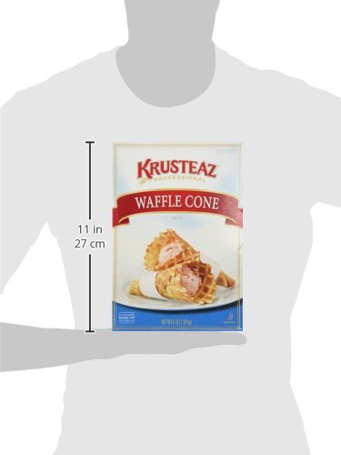Krusteaz Waffle Cone Mix 5lb (2 Bags) - Professional Restaurant Quality Waffle Cone Batter for Ice Cream Shops, Dessert Parlors & Home Baking
