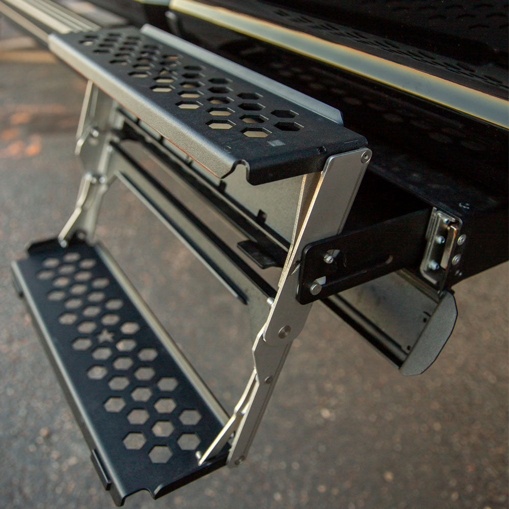 2016-2023 Toyota Tacoma Rock Slider Step - Heavy Duty Truck Bed Side Step for Easy Access - Perfect for Off-Roading, Camping & Work Sites