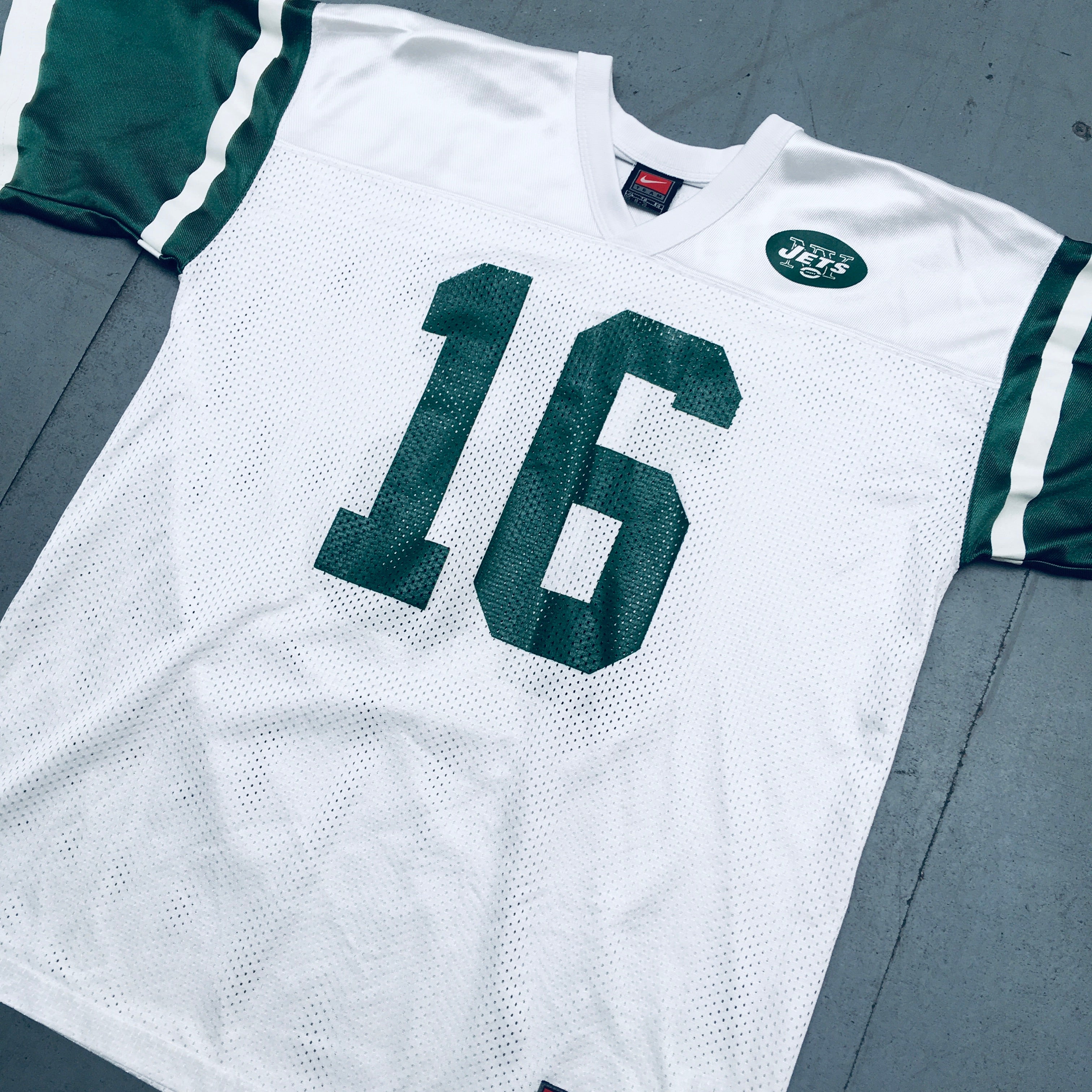 New York Jets Vinny Testaverde 1999-2000 Authentic NFL Jersey (Size S) - Perfect for Game Day, Fan Events & Sports Memorabilia Collectors