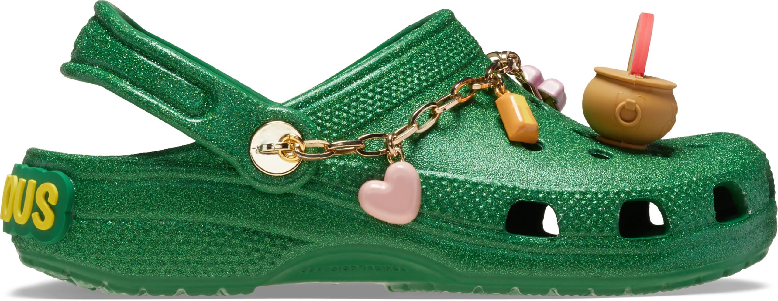 Crocs Unisex-Child Lucky Charms Classic Clog | Comfortable Lightweight Kids Shoes for Playtime, Beach & Outdoor Activities