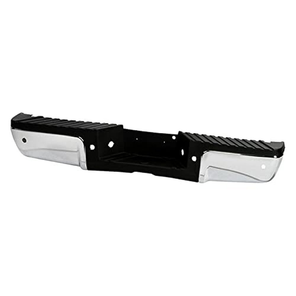 Spyder Xtune OEM Style Steel Rear Bumper - RB-FF25008-WS-TP-SET-C - Durable Replacement for Truck & SUV - Perfect for Off-Roading & Vehicle Protection