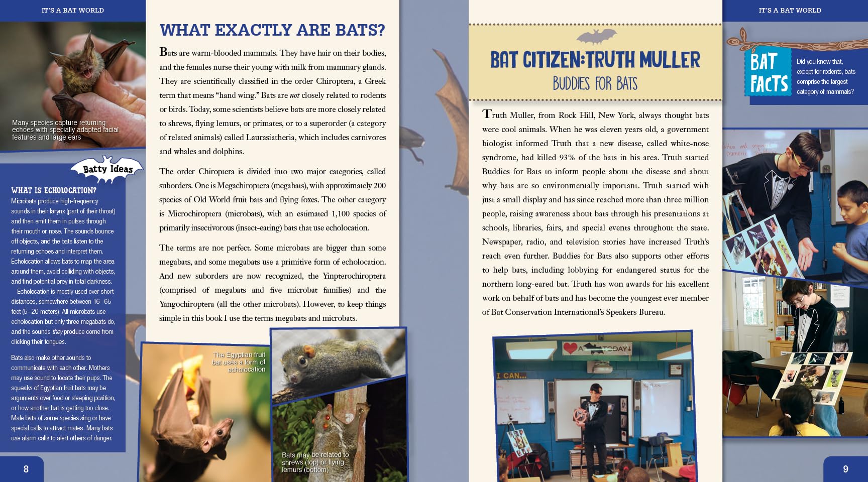 Bat Citizens: Defending the Ninjas of the Night - Book About Bat Conservation & Wildlife Protection | Perfect for Nature Lovers, Animal Activists & Eco-Friendly Gifts