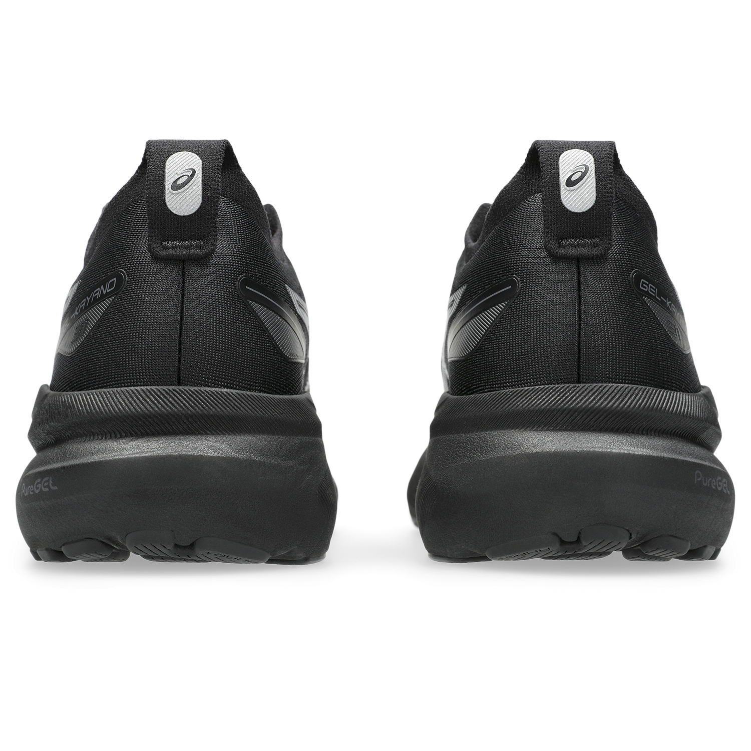 ASICS Men's GEL-Kayano 31 Running Shoes - Black/Black (001) - Premium Cushioned Support for Long-Distance Running & Marathon Training