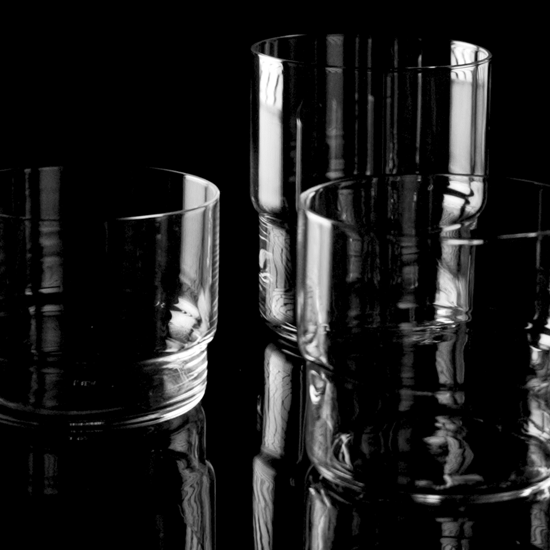 Premium Stackable Glass Cups - 10.5oz (315ml) Set of 6 - Shatterproof & Durable for Coffee, Tea, Juice - Perfect for Home, Office, Restaurant & Outdoor Use