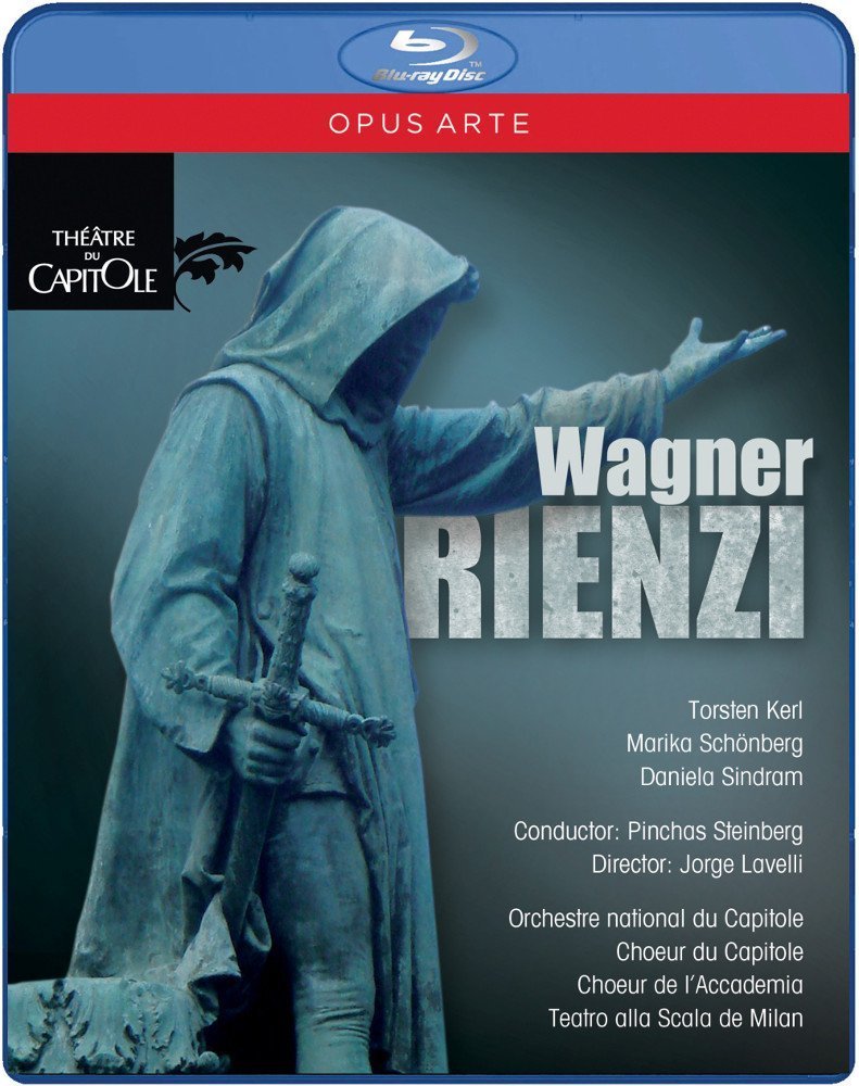 Wagner: Rienzi (Complete Opera) Blu-ray Disc - Region Free - Perfect for Home Theater & Classical Music Enthusiasts