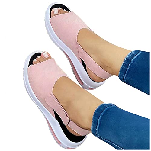 Women's Summer Sandals with Bowknot - Comfortable Beach Shoes for Casual Wear