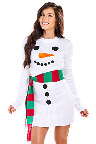 Snowman Scarf (White)