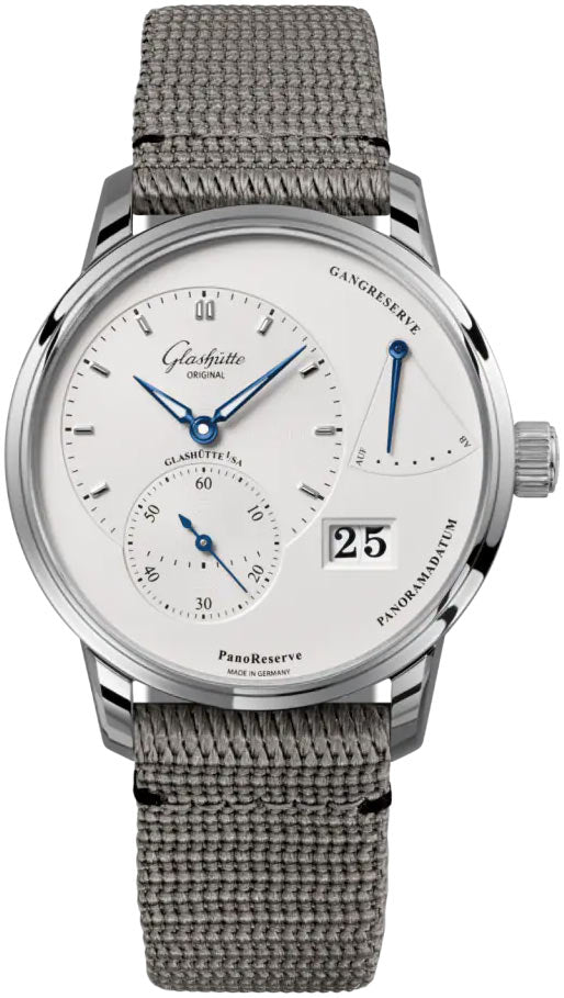 Glashutte Original Pano Reserve Stainless Steel Men's Luxury Watch - Automatic Movement, Sapphire Crystal, Water Resistant - Perfect for Business, Formal Events & Watch Collectors