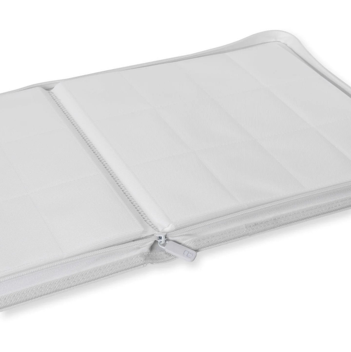 Vault X EXO TEC 12 Pocket Zip Binder - Premium White Trading Card Binder for Pokemon, MTG & Sports Cards - Perfect for Collectors & Card Game Players