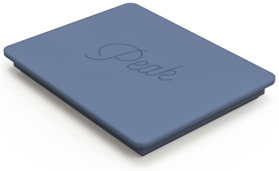 W&P Peak Crushed Ice Tray - Premium Silicone Ice Cube Maker for Cocktails & Drinks - Perfect for Home Bars, Parties & Summer Beverages (Blue)
