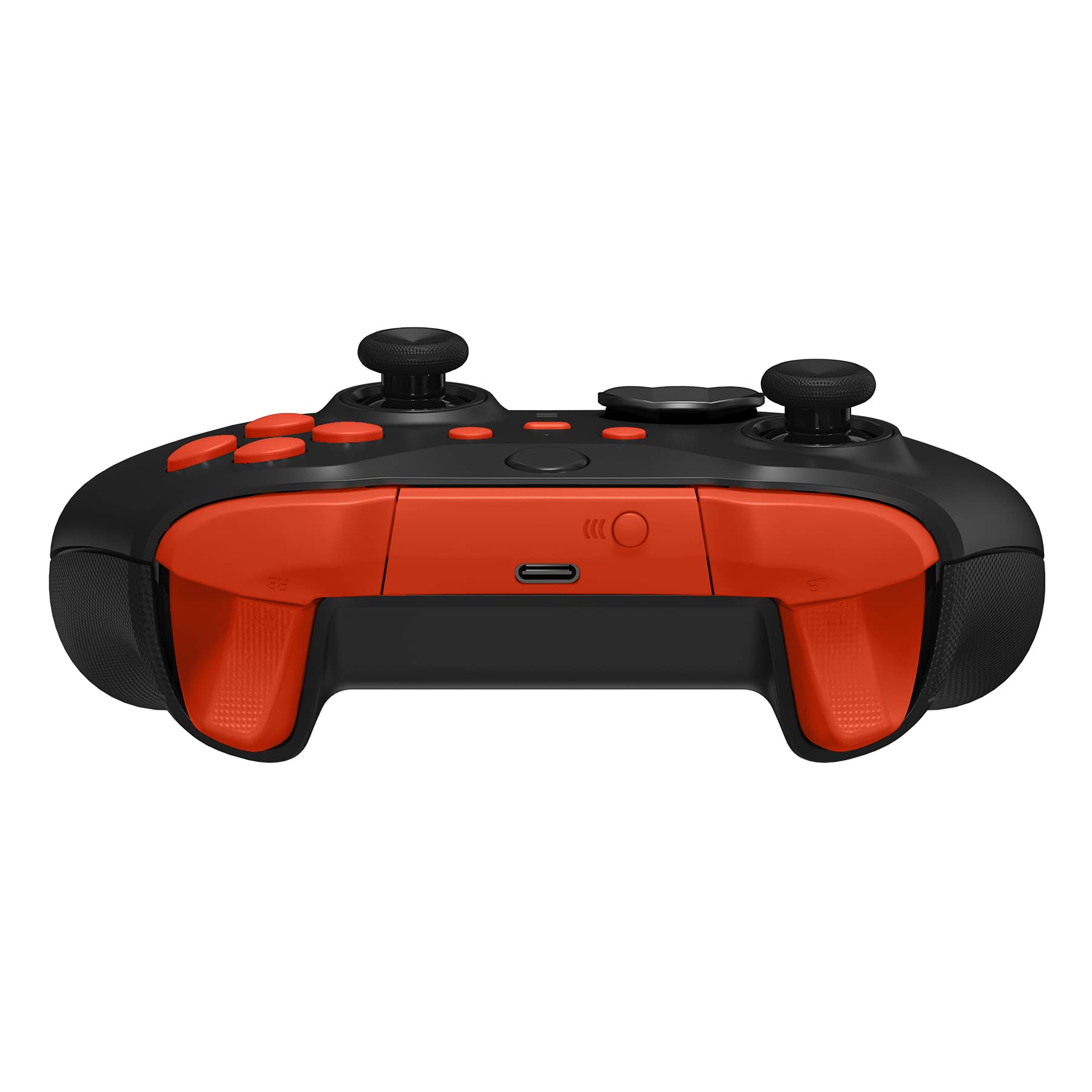 eXtremeRate Replacement Button Set for Xbox Elite Series 2/Series 2-Core Controller - DIY ABXY/Trigger Bumper/Profile/View/Menu Buttons for Xbox Elite V2/V3 Gamepad Model 1797 (Orange) - Perfect for Gaming Enthusiasts & Controller Customization