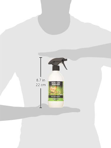 Net-Tex Scaley Leg Mite Treatment Spray for Chickens - 500ml Poultry Parasite Killer | Effective Solution for Itchy, Scaly Chicken Legs | Perfect for Backyard Flocks & Small Farms
