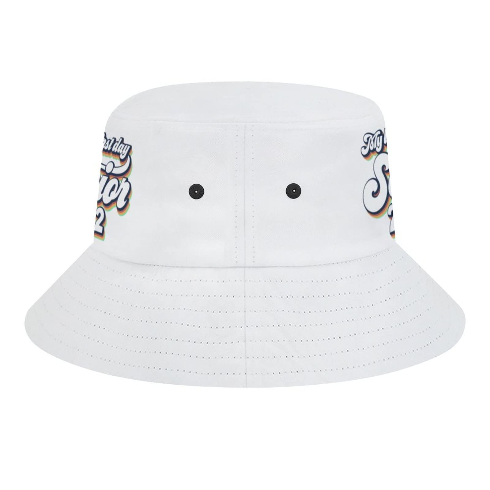 2022 Senior Mom Bucket Hat - UV Protection Summer Beach Hat for Women, Men & Teens - Unisex Outdoor Sun Hat for Fishing, Travel & Casual Wear