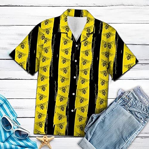 Wild Animal Print Hawaiian Shirts for Men - Tropical Summer Short Sleeve Button Down Shirts with Exotic Animal Designs | Perfect for Beach Vacations, Pool Parties & Casual Summer Outfits