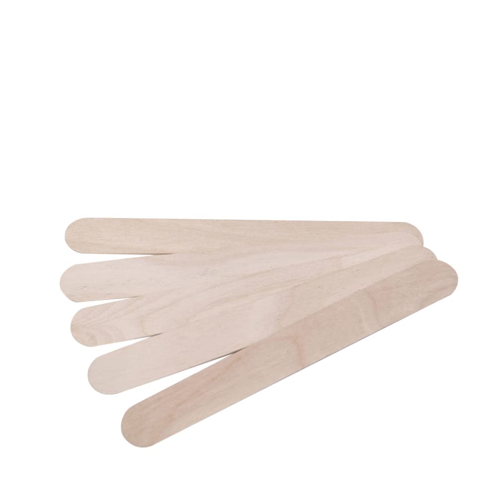 100pcs Wax Spatulas for Hair Removal - Professional Waxing Tools for Eyebrows, Face & Body - Perfect for Salon, Spa & Home Use