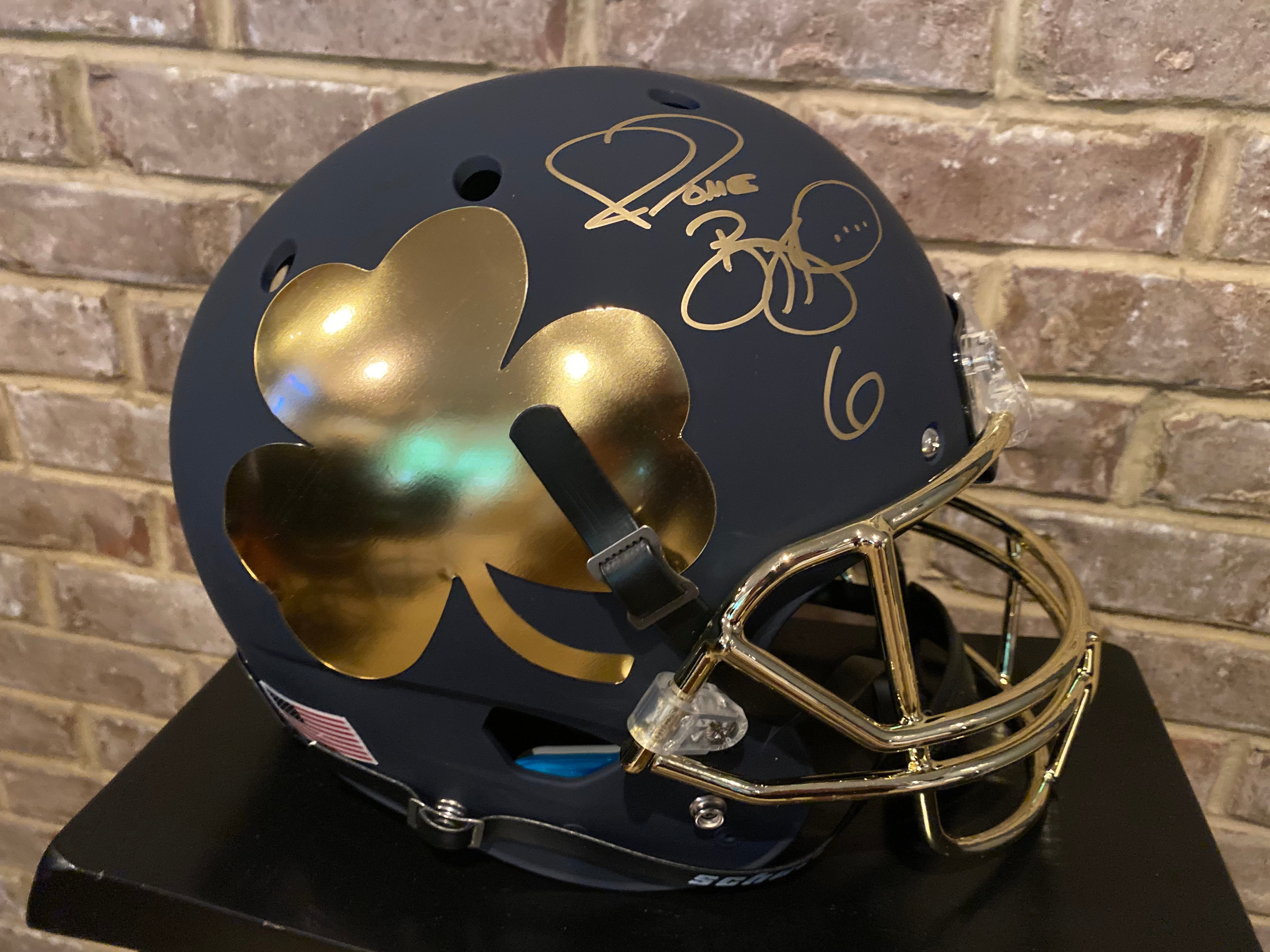 Jerome Bettis Autographed Full Size NFL Shamrock Alternate Helmet - Perfect for Pittsburgh Steelers Fans, Collectors, and Sports Memorabilia Displays