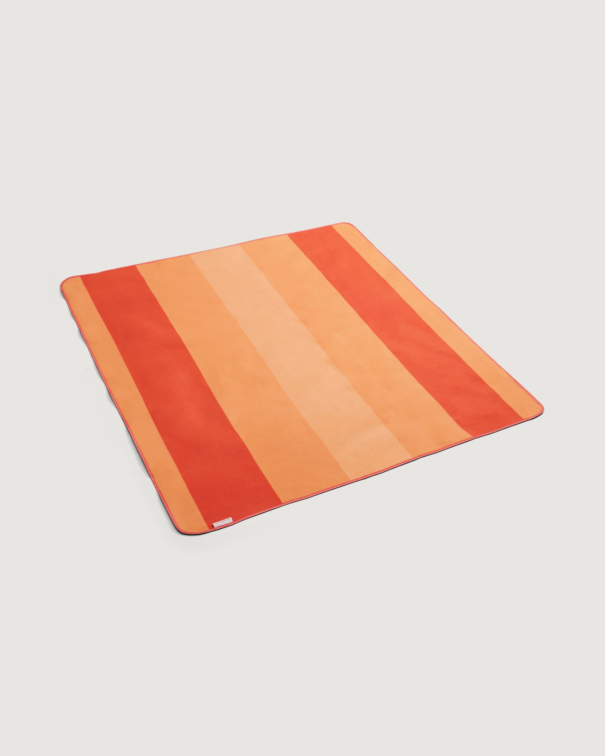 Roamer Picnic Rug Medium Size - Waterproof Outdoor Blanket with Sunrise Wide Stripe Design for Beach, Park, and Camping Adventures