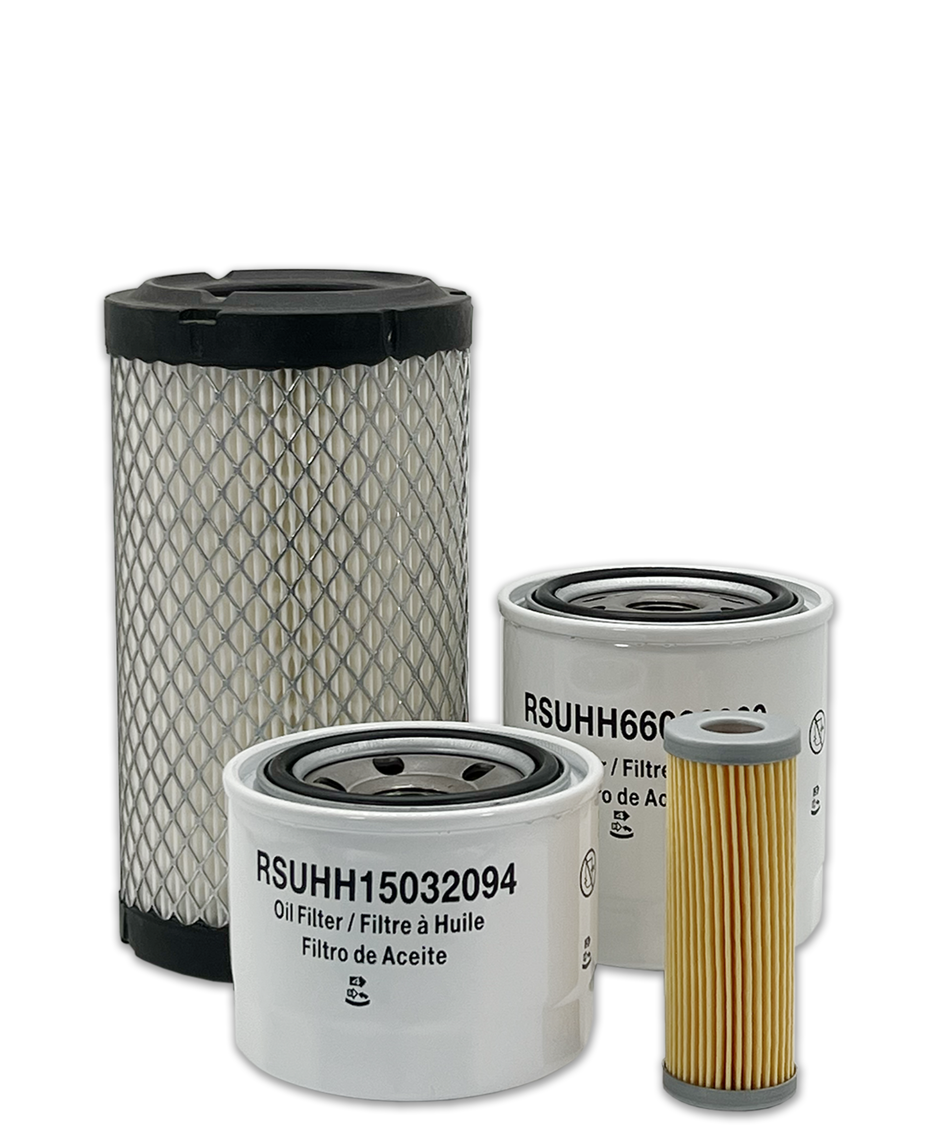 HERO® Tractor Air Filter Kit for Kubota B2400HST D - Replacement Maintenance Filters Set with Oil Filter & Air Filter - Perfect for Farm Equipment, Landscaping & Agricultural Machinery Maintenance