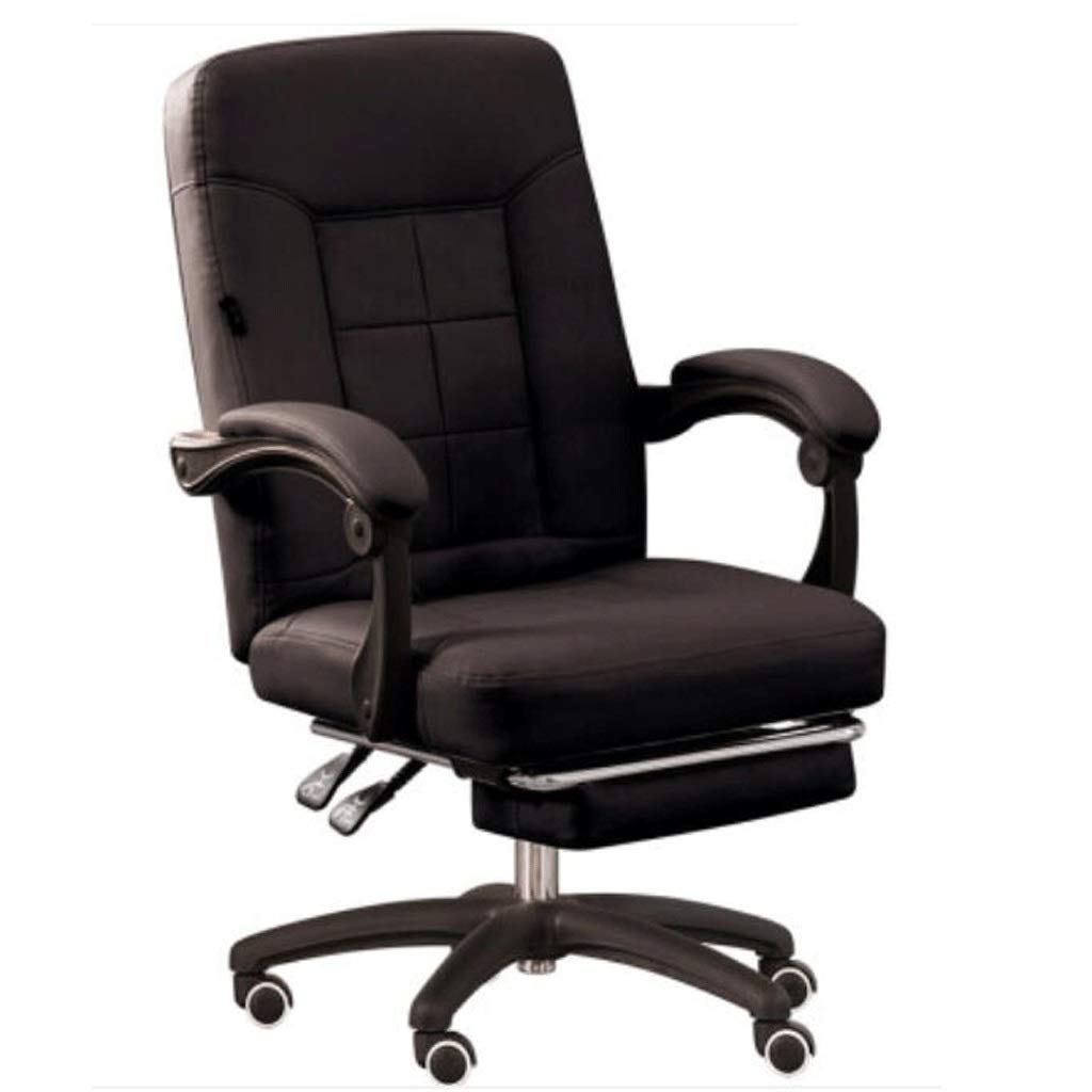 YYDS Ergonomic Gaming Chair - High Back Executive Swivel Chair with Footrest for E-Sports & Streaming (Black, Nylon Feet) - Perfect for Home Office, Gaming Setup & Live Streaming