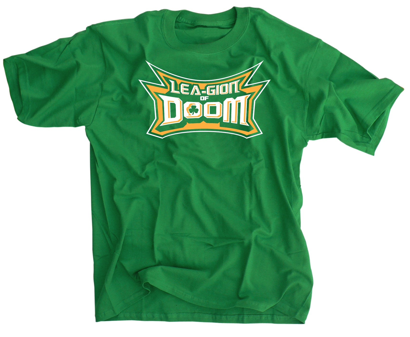 LEGION OF DOOM IRISH GREEN SHIRT - Notre Dame Fighting Irish Fan Apparel - Perfect for Game Day, St. Patrick's Day & Irish Pride Events