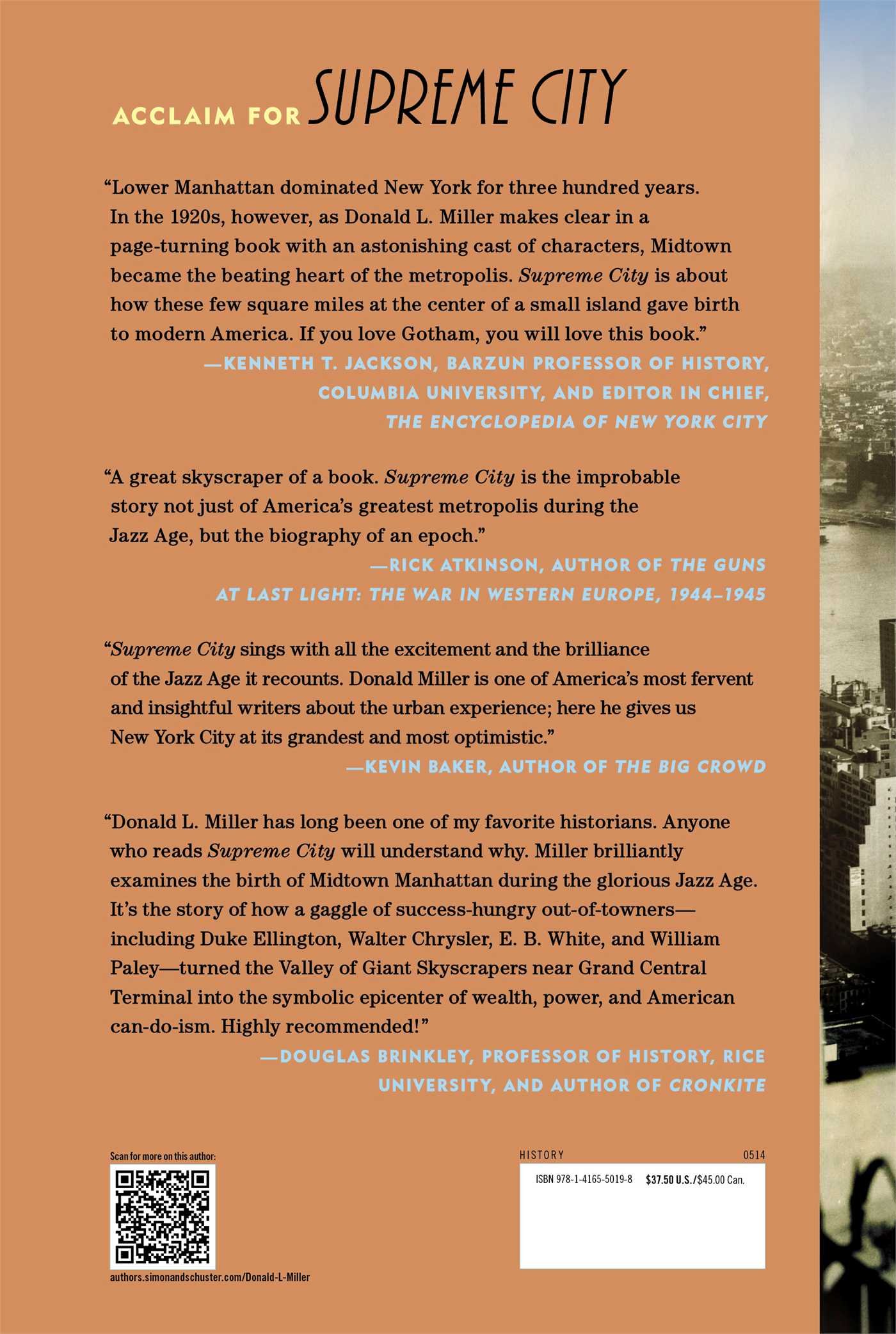 Supreme City: How Jazz Age Manhattan Shaped Modern America - Explore the Roaring 20s NYC Culture & History for Book Lovers & History Enthusiasts