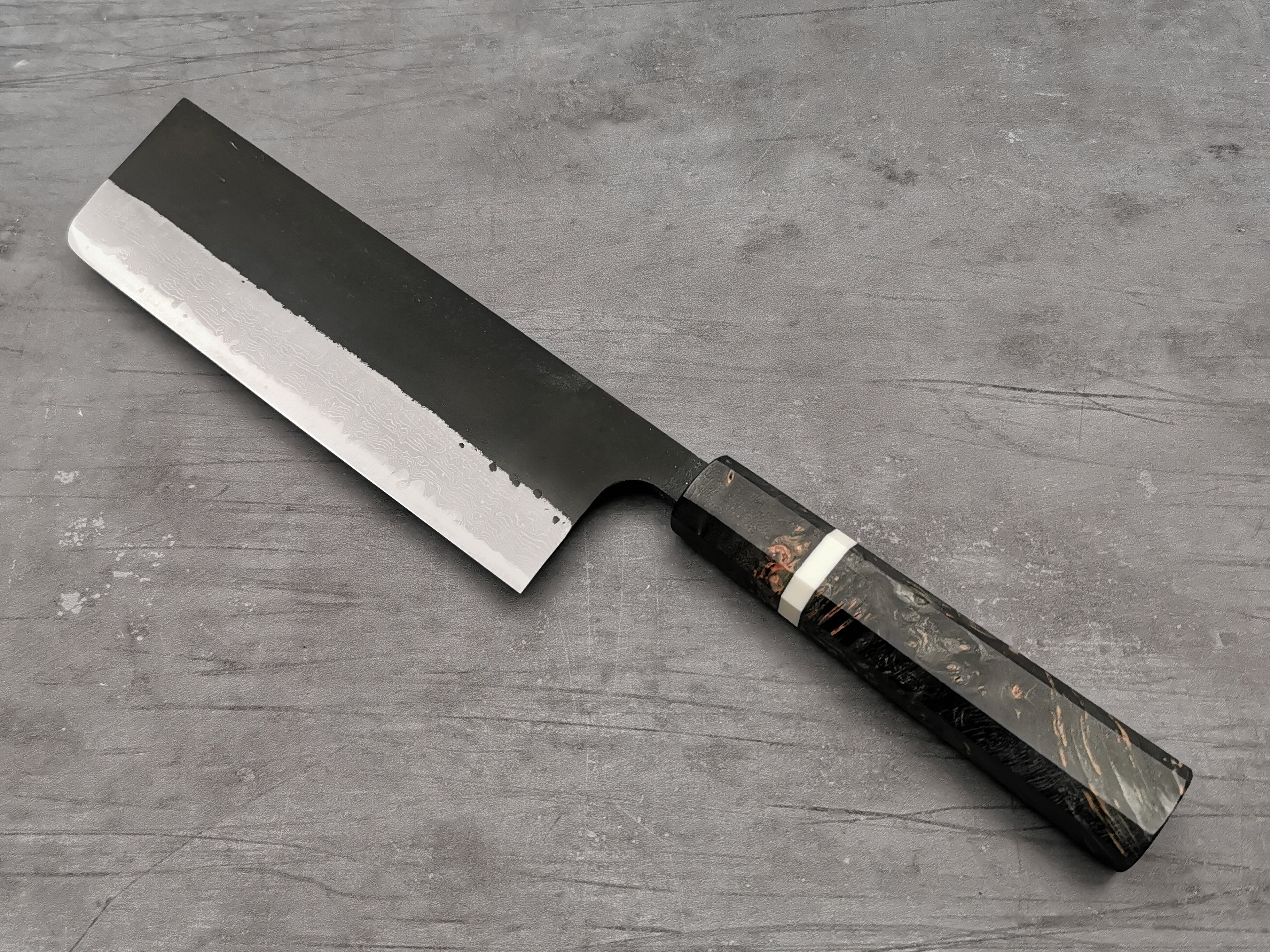 Hatsukokoro Shinkiro Nakiri Knife - Japanese Vegetable Cleaver for Professional Chefs & Home Cooking - Perfect for Slicing, Dicing & Chopping Vegetables