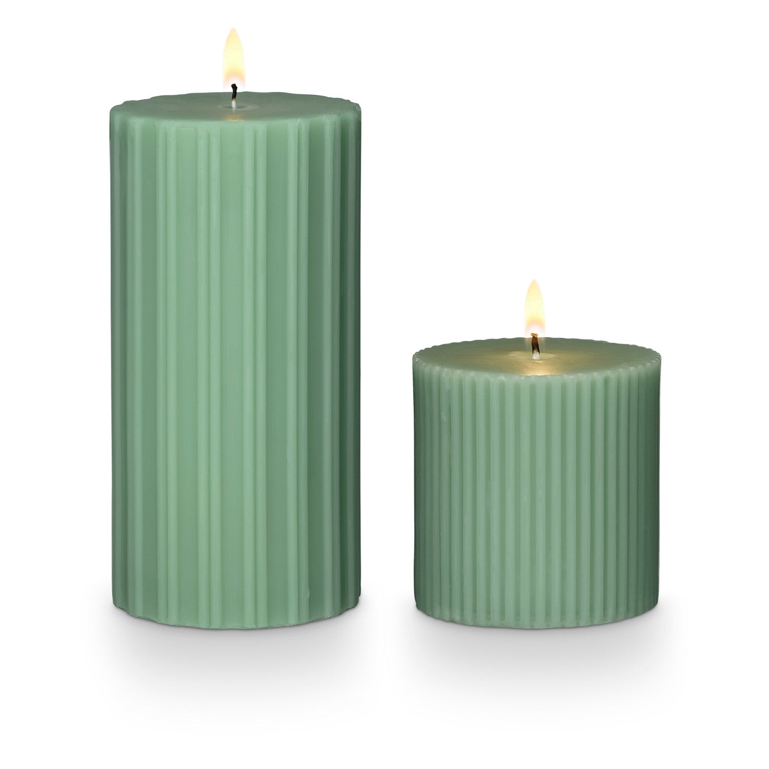 Premium Hinoki Sage Scented Pillar Candle - Natural Aromatherapy for Relaxation & Meditation | Perfect for Spa, Yoga & Home Decor