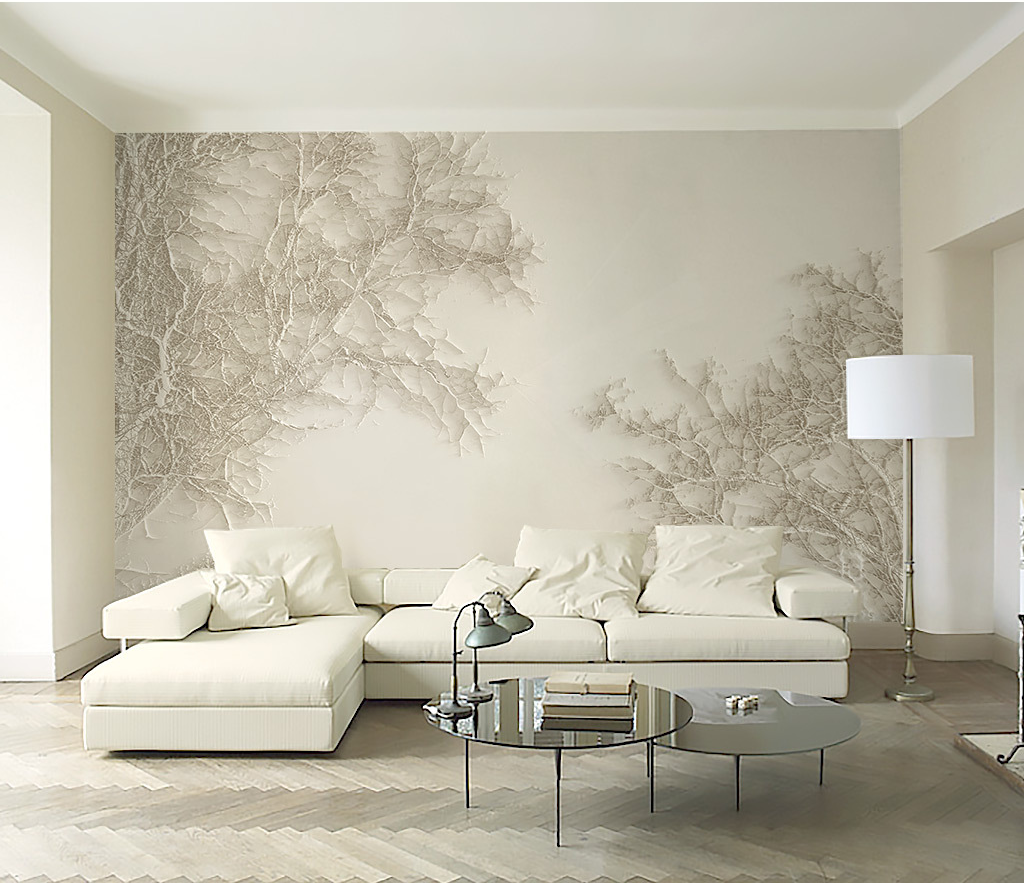 Tree Sketchy Theme Wallpaper Murals - Nature Inspired Design for Living Room & Bedroom Decor | Eco-Friendly Peel & Stick Wall Art