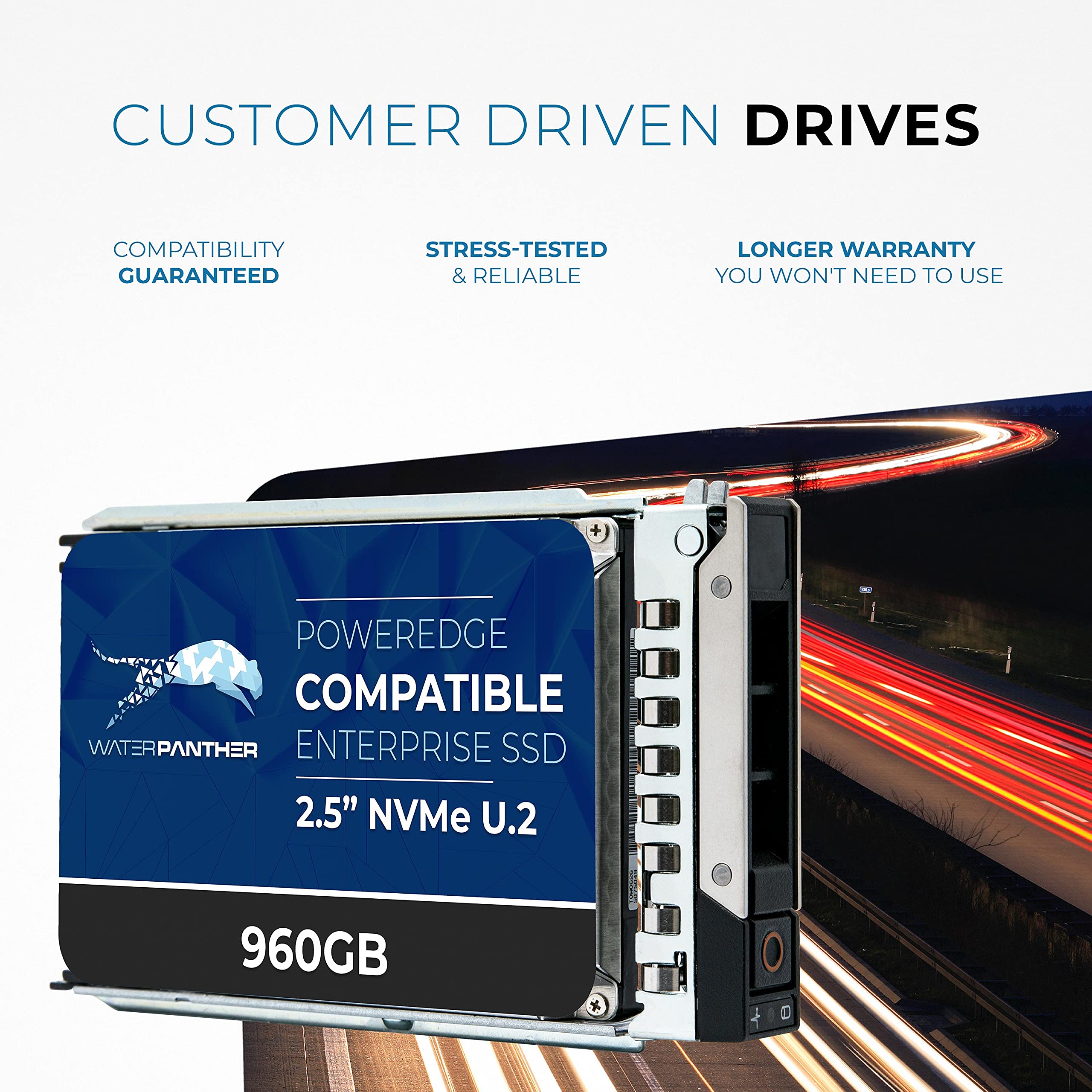 960GB 3D MLC PCIe 3.0 x4 NVMe U.2 2.5