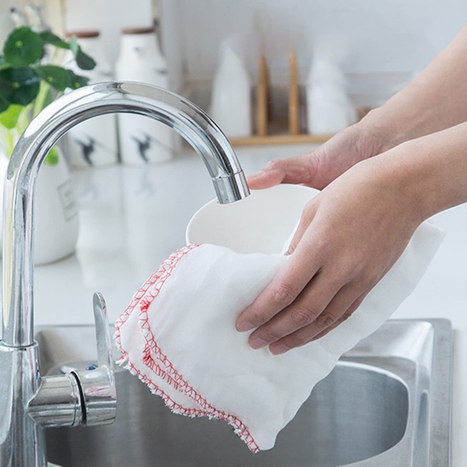 Super Absorbent Dish Towel - Restaurant & Household Cleaning Cloths for Kitchen