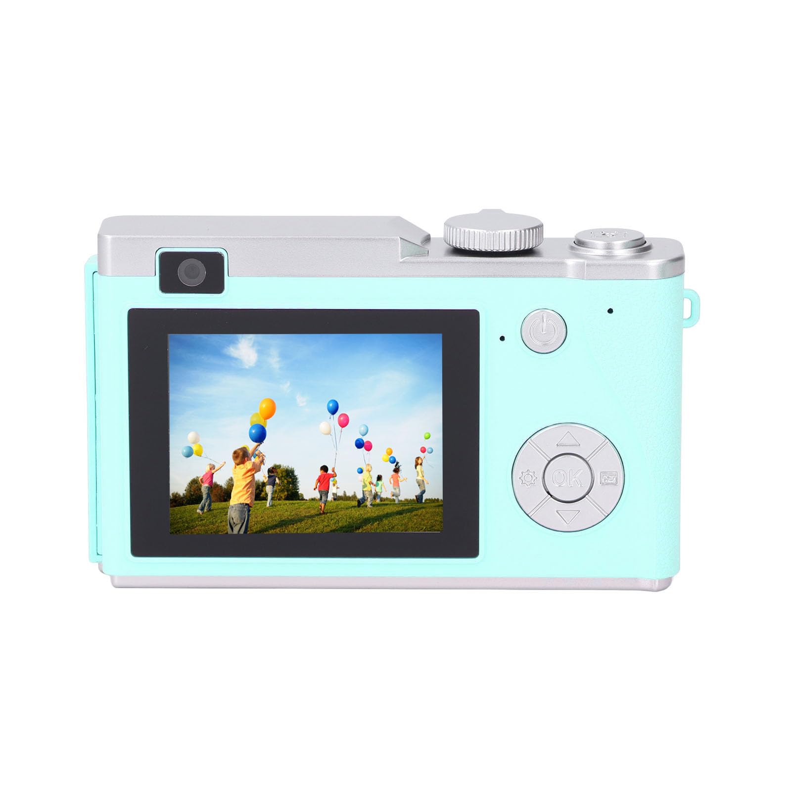 48MP 1080P Digital Camera for Vlogging - 16X Zoom Compact Point and Shoot Camera with 2.4