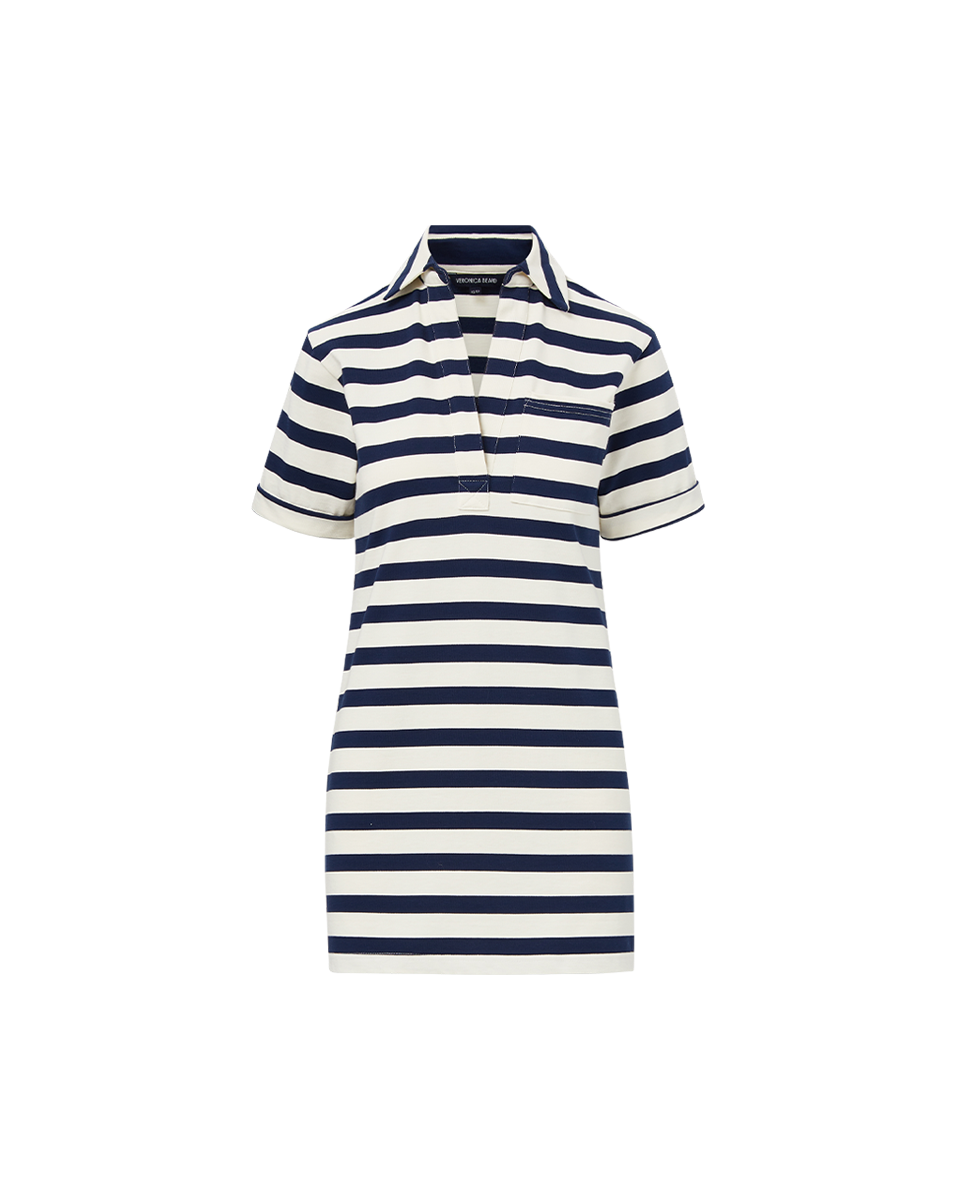 Cayden Women's Polo Dress - Casual Short Sleeve Cotton Blend Shirt Dress for Golf, Work & Summer Outfits | Perfect for Office, Weekend & Outdoor Activities